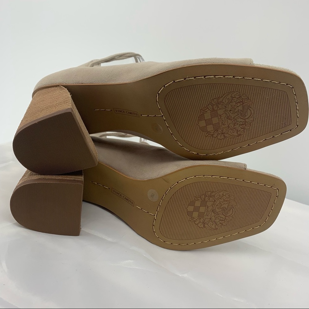 Vince Camuto Nahara Strappy Suede Sandal‎ - Picture 5 of 6